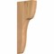 Ekena Millwork Carmel Smooth Corbel, Western Red Cedar, 3 1/2"W x 10"D x 26"H COR04X10X26CAR00SWR - alternate 1
